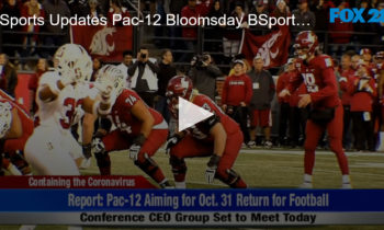 Sports: Pac-12, Bloomsday and an Ump Gets a Fast Ball to the Face Mask