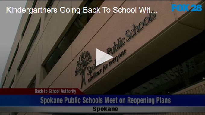 2020-09-24 Kindergartners Going Back To School With Dr Lutz Support FOX 28 Spokane