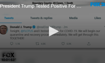 President Trump Tested Positive For Covid-19