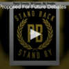 Changes Proposed For Future Debates