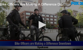 Bike Officers Are Making A Difference Downtown