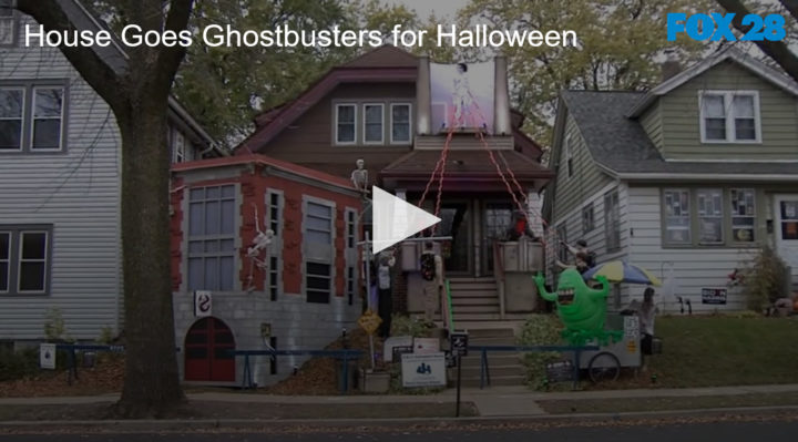 2020-10-30 House Goes Ghostbusters for Halloween FOX 28 Spokane