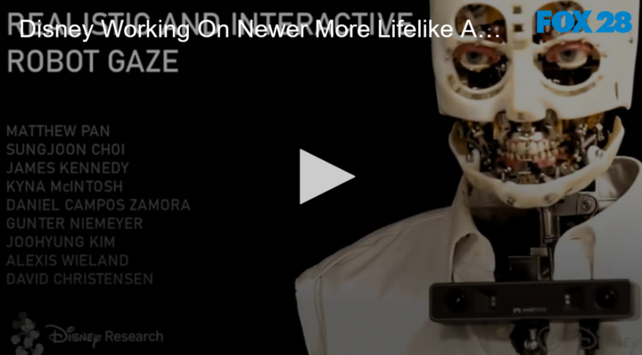2020-11-05 Disney Working On Newer More Lifelike Animatronics FOX 28 Spokane(1)