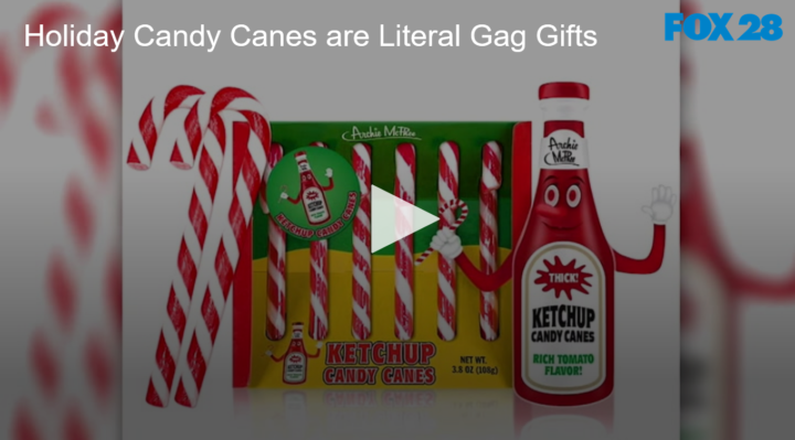 2020-11-13 Holiday Candy Canes are Literal Gag Gifts FOX 28 Spokane