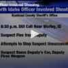 info graph on North Idaho officer involved shooting