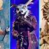 giraffe dragon and sun from the masked singer season 4