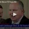 Rush Limbaugh Dies at 70-Years-Old