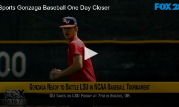 Sports Gonzaga Baseball One Day Closer