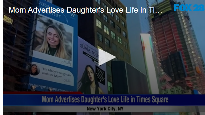 Mom Advertises Daughters Love Life in Times Square