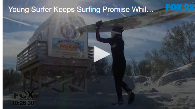 www.fox28spokane.com-2022.01.14-09_22_53 Young Surfer Keeps Surfing Promise, Ends Up Helping Out Those in Need | FOX 28 Spokane Young Surfer Keeps Surfing Promise, Ends Up Helping Out Those in Need