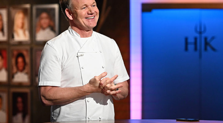 HELL'S KITCHEN: Chef/host Gordon Ramsay in the “Social Media in Hell” episode HELL'S KITCHEN airing  Monday, Sept. 6 (8:00-9:01PM ET/PT) on FOX. CR: Scott Kirkland / FOX. © 2021 FOX MEDIA LLC.