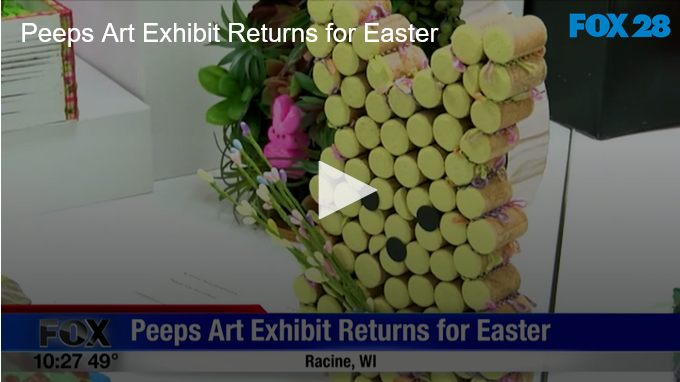 Peeps Art Exhibit Opens For Easter FOX 28 Spokane
