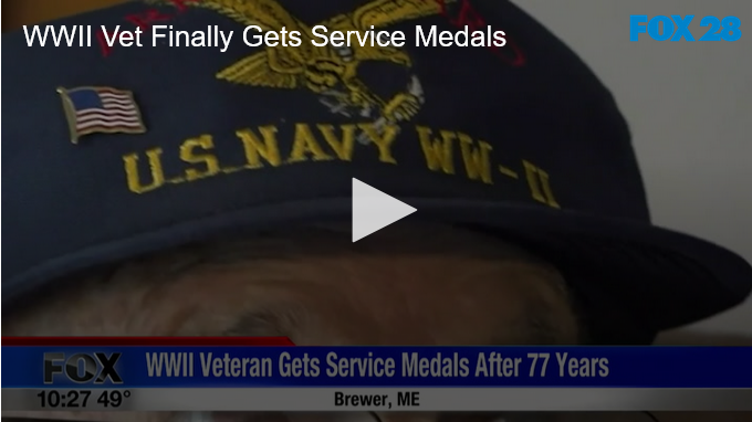 WWII Vet Finally Gets Service Medals FOX 28 Spokane