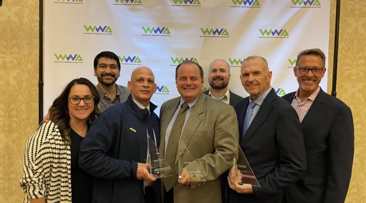 Image of Washington Workforce Association award winners from the Spokane region.