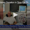 Man Gets Kidney Donation in Time for the Holidays