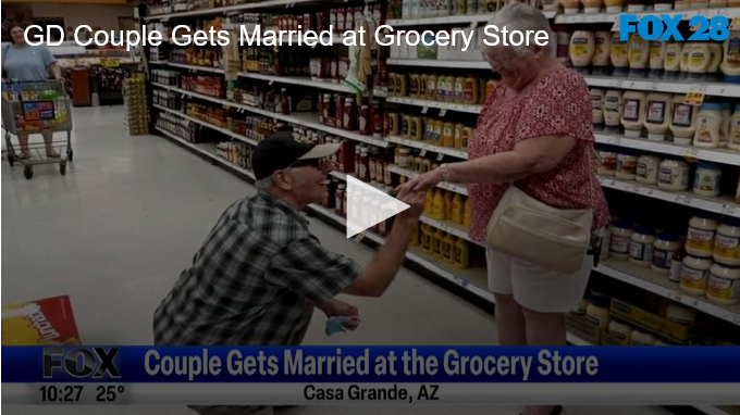 Couple Gets Married at Grocery Store FOX 28 Spokane