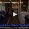 Couple Builds Ultimate Tailgating Bus