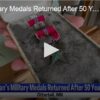 Man’s Military Medals Returned After 50 Years