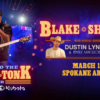 Get your boots and hat ready, Blake Shelton will be at Spokane Arena on March 14!