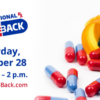 Gather up your old, unwanted meds for National Prescription Drug Take Back Day!