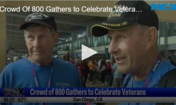 Crowd of 800 Gathers to Celebrate Veterans