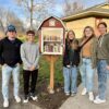 LHS National Honor Society students gift their community with 3 ‘Little Free Libraries’