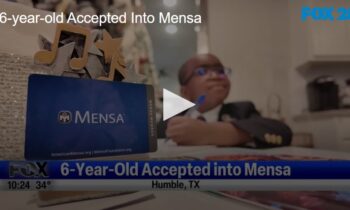 6-Year-Old Accepted into Mensa