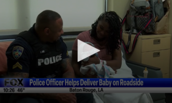 Police Officer Helps Deliver Baby On Roadside