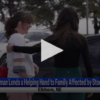 Woman Lends A Helping Hand To Family Affected By Storms
