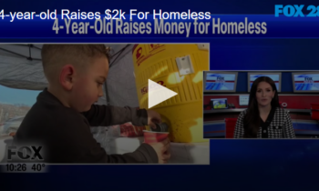 4-year-old Raises $2k For Homeless