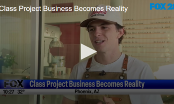 Class Project Business Becomes Reality