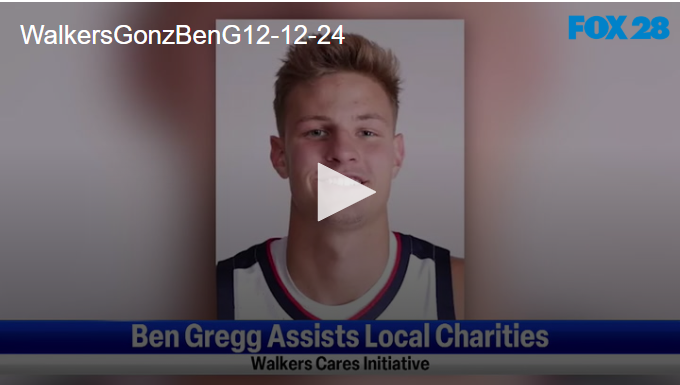 2024-12-12 095143 | FOX 28 Spokane Walkers Care Initiative and the Zags December 12 2024