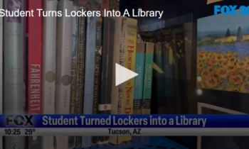 Student Turns Lockers Into A Library