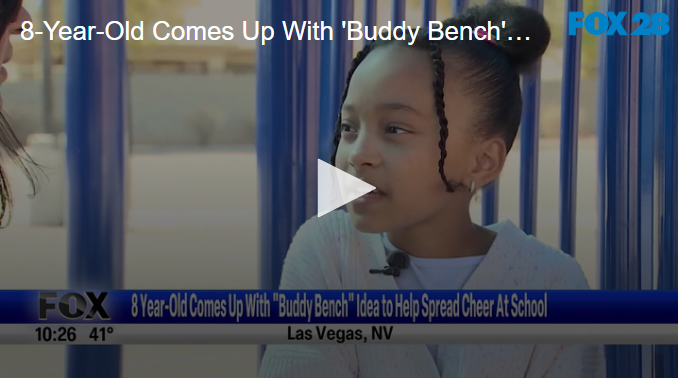 2025-03-05 095250 | FOX 28 Spokane 8-Year-Old Comes Up With 'Buddy Bench' Idea To Help Spread Cheer At School March 5 2025