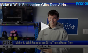 Make-a-Wish Foundation Gifts Teen A Home Gym