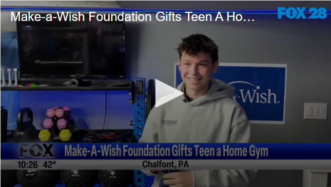 Make-a-Wish Foundation Gifts Teen A Home Gym March 12 2025