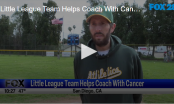 Little League Team Helps Coach With Cancer