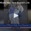 Air Force Officers Help Save Runner's Life April 24 2025