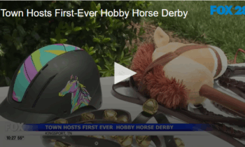 Town Hosts First-Ever Hobby Horse Derby