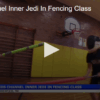 Kids Channel Inner Jedi In Fencing Class