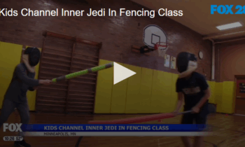 Kids Channel Inner Jedi In Fencing Class