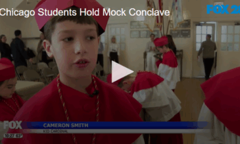 Chicago Students Hold Mock Conclave