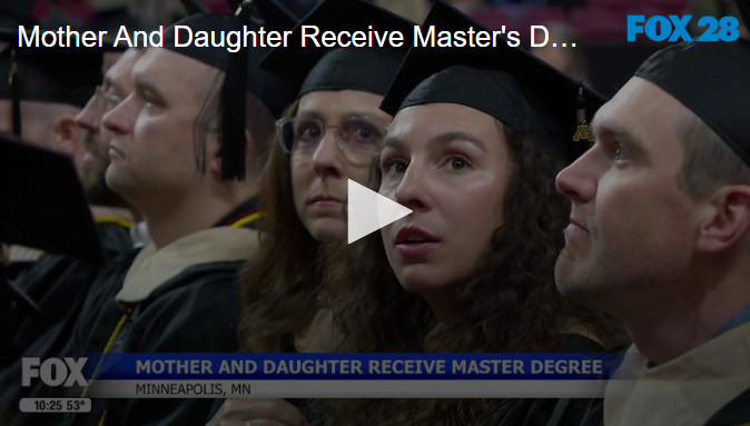 Mother And Daughter Receive Master's Degrees Together May 21 2025