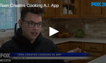 Teen Creates Cooking A.I. App
