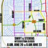 Intersection of Stevens Drive and Swift Boulevard closed over weekend