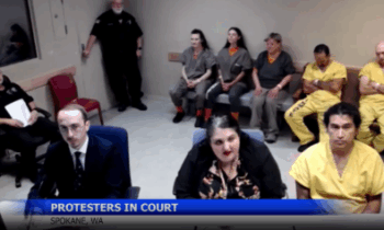 Spokane protest arrest: man released from jail after deputy assault