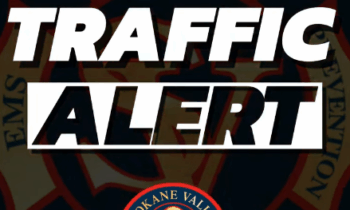 Rollover crash in Spokane Valley: Fire crews ask drivers to steer clear