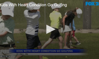 Kids With Heart Condition Go Golfing