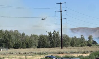 Wildfire near South 24th Street in Yakima grows; containment efforts underway