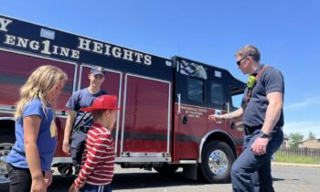Young boy’s birthday wish fulfilled by Airway Heights police and fire